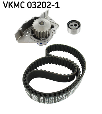 Pompa acqua + Kit cinghie dentate - VKMC 03202-1 SKF